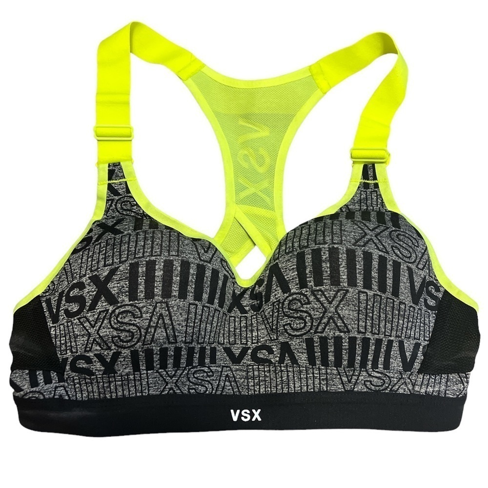 Victorias secret sport molded cup, racerback adjustable strap, sports bra, small